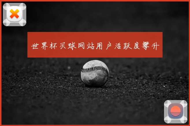 世界杯买球网站用户活跃度攀升